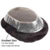 Men’s Human Hair Toupee with French Lace and PU Base view 2