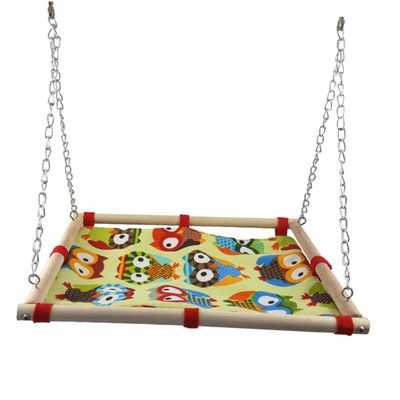 ORFOFE Canvas Pet Hammock for Parrots and Birds