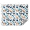 OWFKAY Fleece Throw Blanket, Microfiber Blanket for Bed and Couch, 140 x 178 cm, Watercolor Cat view 1