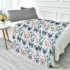 OWFKAY Fleece Throw Blanket, Microfiber Blanket for Bed and Couch, 140 x 178 cm, Watercolor Cat view 4