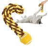 Dog Toy with Rope and Ball view 1