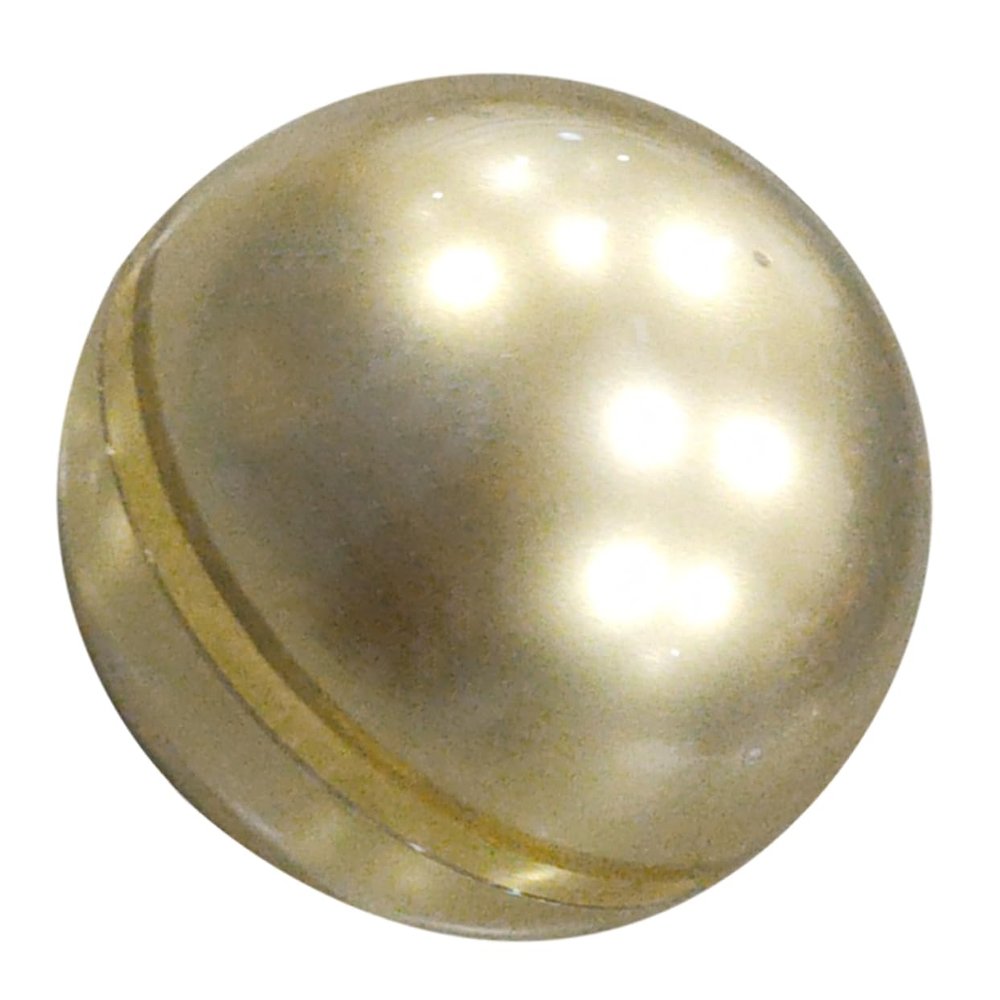 30g Gold-Colored Plastic Cream Jar, Empty and Refillable