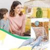 Clear Leak-Proof Automatic Parakeet Feeder view 3