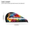 STVYUKL Colorful Piano-Note Coral Velvet Hair Drying Cap view 4