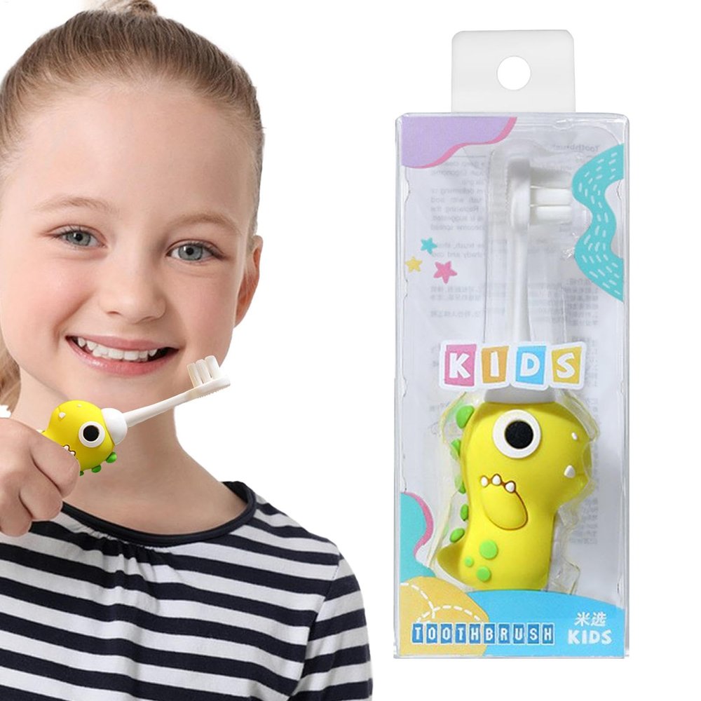 Dinosaur Children's Training Toothbrush, Ages 2–6