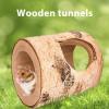 Natural Wooden Hamster Tunnel view 4