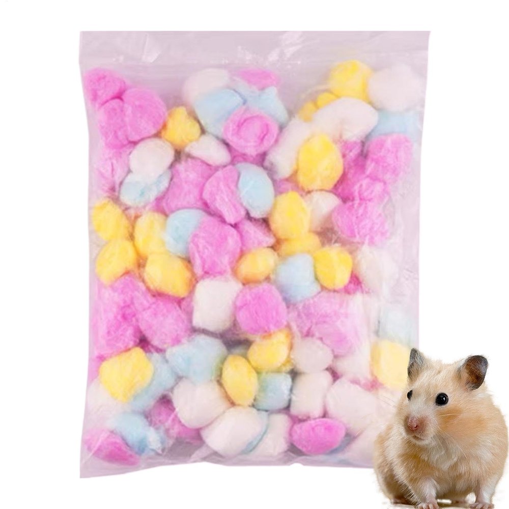 Hamster Soft and Warm Bedding, 100 Pieces, Extra Soft and Fluffy