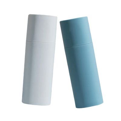 Travel Toothbrush Case with Toothpaste Box, 2-Pack, Plastic, Simple