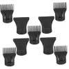 BIUDECO Hair Dryer Brush, 10 Nylon Comb Attachments, Black view 1