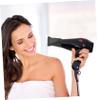 BIUDECO Hair Dryer Brush, 10 Nylon Comb Attachments, Black view 2