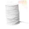 OHPHCALL Comfortable Mask Elastic, 3 mm, White, 80-Yard Roll, Replacement Band for DIY Mask Making and Accessories view 2