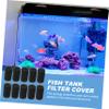 GANAZONO 10-Pack Aquarium Prefilter Sponge Covers, Reusable and Washable view 3