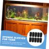 GANAZONO 10-Pack Aquarium Prefilter Sponge Covers, Reusable and Washable view 4