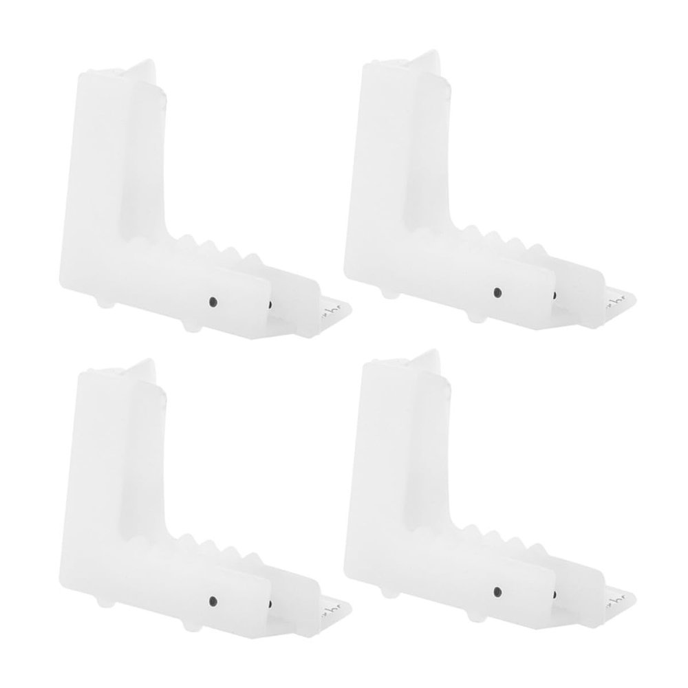 White Silicone Corner Guards for Desks, Baby Safety