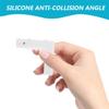 White Silicone Corner Guards for Desks, Baby Safety view 4