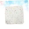 MOBUTOFU Muslin Drool Bib, 31 x 31 cm, 1 Piece, Cotton, for Babies view 2