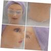 Cotton Gauze Face Masks, 70 Pieces, White, for Beauty Care view 3