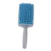 Absorbent Sponge Paddle Brush for Fine Hair, Blue view 1