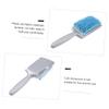 Absorbent Sponge Paddle Brush for Fine Hair, Blue view 2