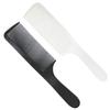 2-Piece Curved Hair Cutting Comb Set for Men, White Polymer view 1