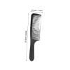 2-Piece Curved Hair Cutting Comb Set for Men, White Polymer view 2