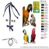 Adjustable Elastic Harness for Parrots, Macaws or Cockatoos, Black view 2