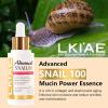 LKIAE Snail Brightening Serum with Collagen and Niacinamide, 50 mL (Pack of 5) view 2