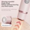 Comfort 2-in-1 Electric Lady Shaver, USB Rechargeable Dual-Head Wet & Dry Razor, Beige view 4