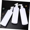 6-Pack 250 ml Plastic Lotion Bottles with Pumps, White view 3