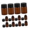 2 mL Brown Glass Refill Bottles, 100 Pack, Portable view 1