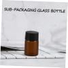 2 mL Brown Glass Refill Bottles, 100 Pack, Portable view 4