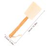 Luffa Bath Brush with Bamboo Handle for Chest and Back view 2