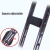 1 Pair (2 Units) Carbon Fiber Medical Underarm Crutches, Adjustable for Adults, with TPR Underarm Pads and Soft Grips, for Travel or Work view 4