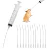 1 Piece Syringe with 12 Tubes, 20ml for Feeding Young Birds view 1