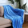 GAIFNAG Personalized Plush Fleece Blanket with Photos, 80 x 200 cm, Sky Blue view 2