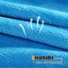 GAIFNAG Personalized Plush Fleece Blanket with Photos, 80 x 200 cm, Sky Blue view 3