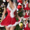 Yekdmxop Women's Sexy Red Transparent Lingerie Set view 2