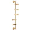 LUZZILE Copper Rotating Wall-Mounted Coat Rack view 1