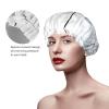 Winter Old Cable Ski Lift Printed Double-Layer Shower Cap view 4
