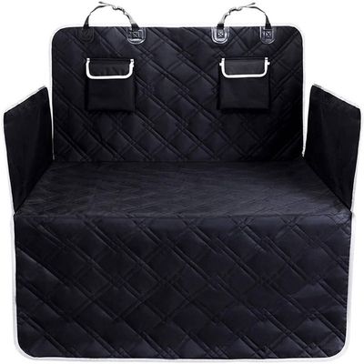 FKSWJZXD Trunk Protector for Dogs for VW T-ROC 2018–2024, Waterproof, Scratch-Resistant, Easy-Care Car Trunk Cover