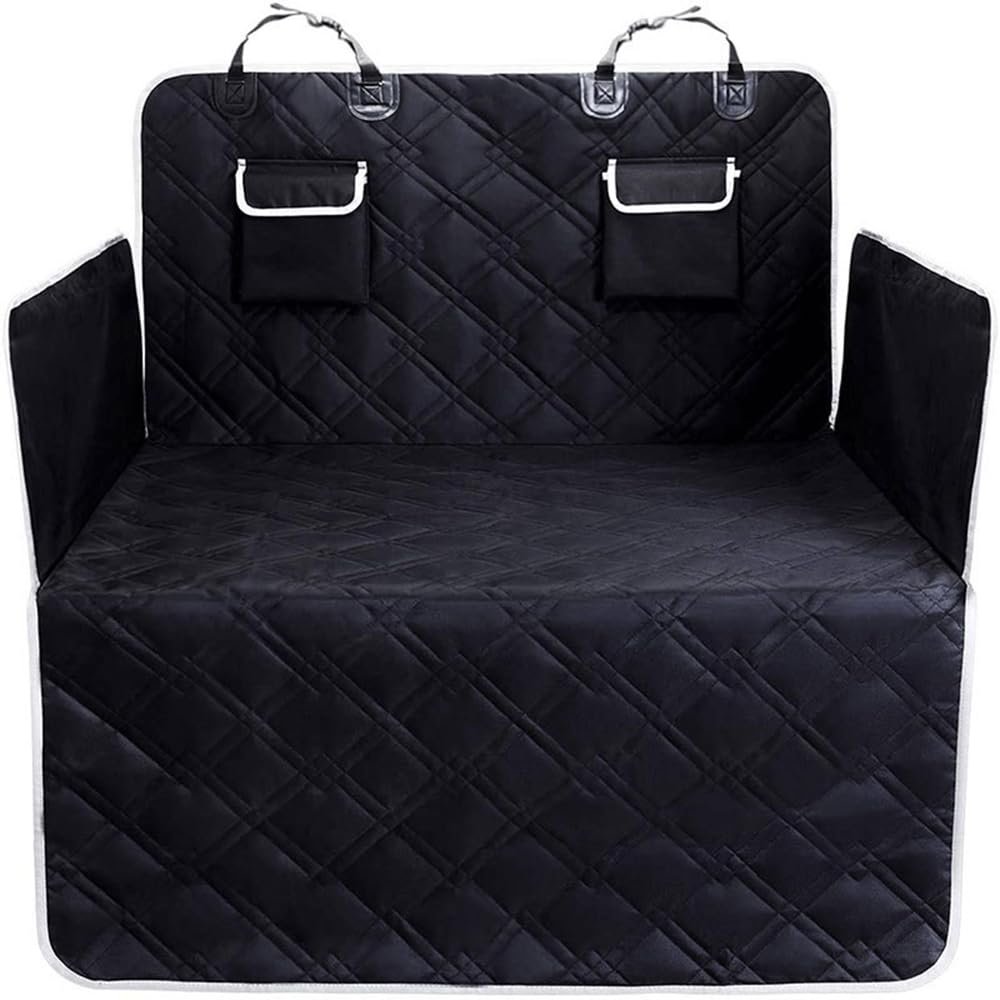 FKSWJZXD Trunk Protector for Dogs for VW T-ROC 2018–2024, Waterproof, Scratch-Resistant, Easy-Care Car Trunk Cover
