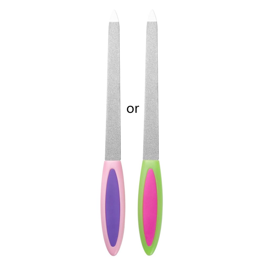 Double-Sided Stainless Steel Nail File and Buffer