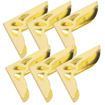DIYEAH 10-Piece Vintage-Style Metal Book Corners