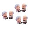 MAGICLULU 3 Sets of Elderly Couple Cake Decorations view 1