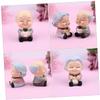MAGICLULU 3 Sets of Elderly Couple Cake Decorations view 2
