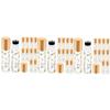 FRCOLOR 3 Sets Roller Bottles, Empty Glass Perfume Travel Bottles, 12 Pieces Each view 1