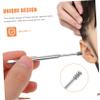 Healvian 2-Piece Earwax Remover Set with Portable Ear-Cleaning Tools, Black Brush, and Storage Box view 2