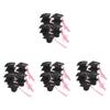 MAGICLULU 4-Piece Graduation Cap Cupcake Toppers view 1