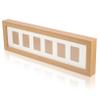 MOBUTOFU Wooden First-Year Memory Frame for Baby Boys and Girls view 1