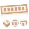 MOBUTOFU Wooden First-Year Memory Frame for Baby Boys and Girls view 4